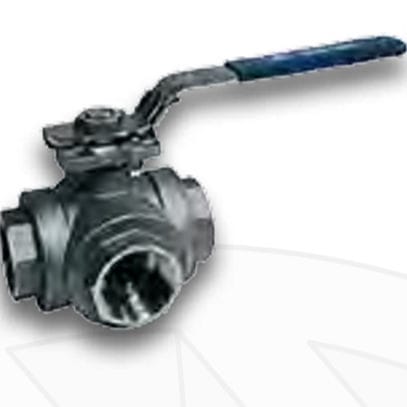 Valvola a sfera - 2041 series - Italmanometri S.r.l - a leva / per gas / filettata