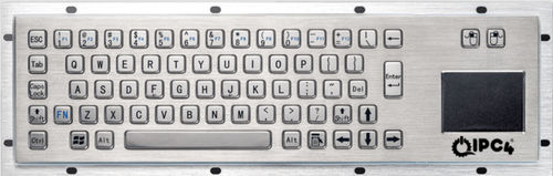 Tastiera da ufficio - IPC4-KBRD-TP-8607-EN - IPC4 - ICC Digital Industrial Technologies Bv - a tasti meccanici / 67 tasti / con touchpad