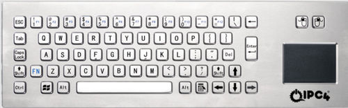 Tastiera da ufficio - IPC4-KBRD-TP-8608-EN - IPC4 - ICC Digital Industrial Technologies Bv - a tasti meccanici / 67 tasti / con touchpad