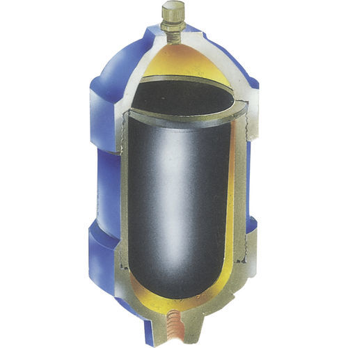 Accumulatore a diaframma - AM - EPE Process Filters & Accumulators Pvt. Ltd. - ad azoto / in acciaio al carbonio / idropneumatico