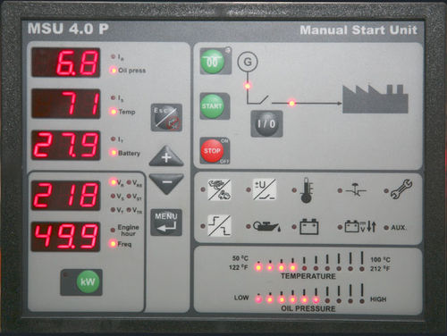 Controllore di gruppo elettrogeno automatico - MSU 4.0 - ENKO Elektronik Kontrol Sistemleri San. ve Tic. Ltd. Sti. - manuale