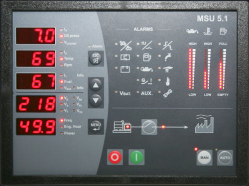 Controllore di gruppo elettrogeno automatico - MSU 5.1 - ENKO Elektronik Kontrol Sistemleri San. ve Tic. Ltd. Sti. - manuale