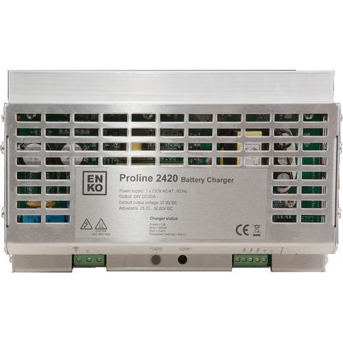 Caricabatteria su guida DIN - EBC 2420 - ENKO Elektronik Kontrol Sistemleri San. ve Tic. Ltd. Sti. - piombo-acido / a commutazione