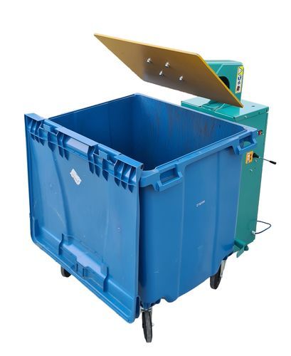 Compattatore per rifiuti misto - 1100 LTR - MACFAB BALERS - fisso / per cassonetto rifiuti
