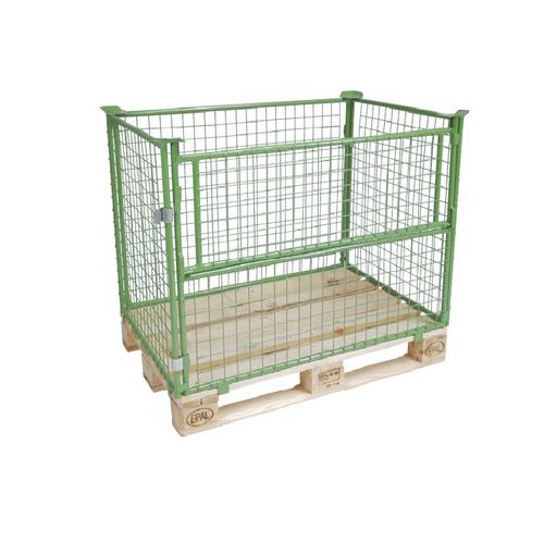 Paretale per pallet in metallo - AR800120010006017S3 - ESB Engineering-System-Bau GmbH - in rete metallica