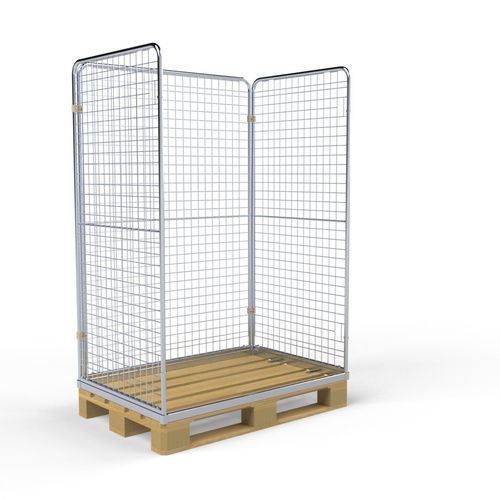 Paretale per pallet in legno - S38001200FC0HO - ESB Engineering-System-Bau GmbH - in rete metallica