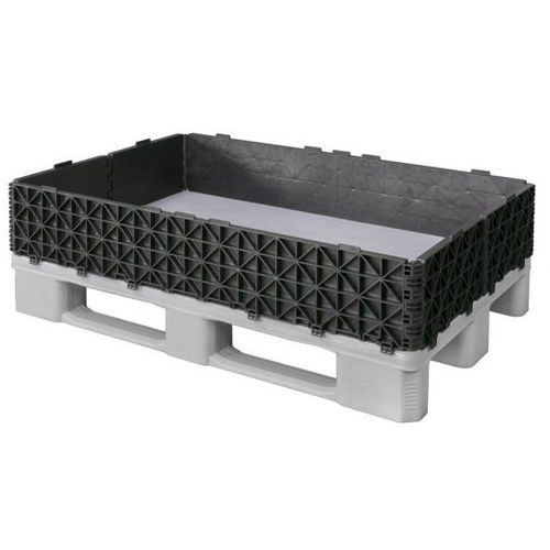 Paretale per pallet in plastica - FP-N series - FACH-PAK - pieghevole