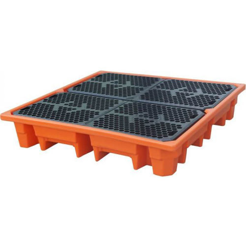 Vasca di ritenzione 4 fusti - FP-TEW series - FACH-PAK - 2 fusti / 1 fusto / in plastica