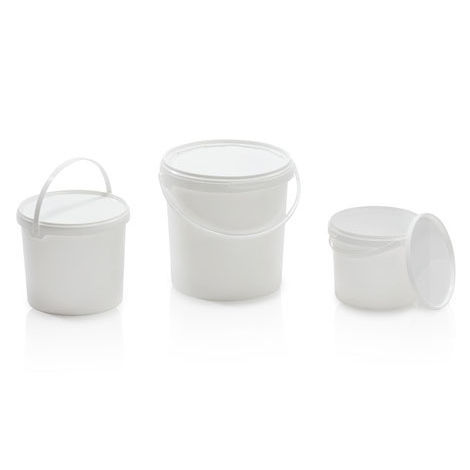 Secchio in plastica - FP series - FACH-PAK - rotondo / con impugnatura / per l'industria agroalimentare