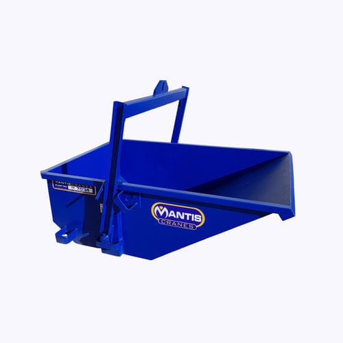 Benna ribaltabile in metallo - Mantis Cranes - per rifiuti / elevabile / automatica