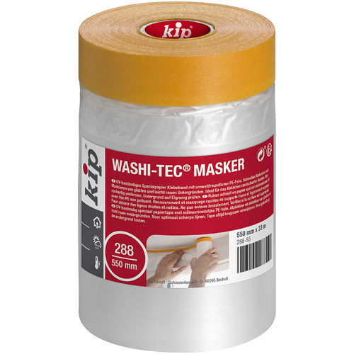 Nastro adesivo per mascheratura per interni - 288 WASHI-TEC® - KIP