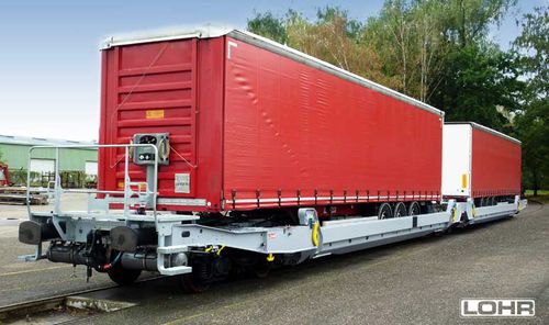Transporter speciale - UIC series - Lohr - per container