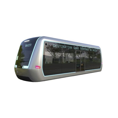 Veicolo per trasporto di passeggeri - Draisy - Lohr - elettrico / su guida di scorrimento
