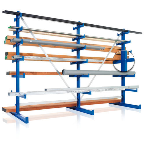 Scaffalatura cantilever - META ATLAS ST - META-Regalbau GmbH & Co. KG - in acciaio