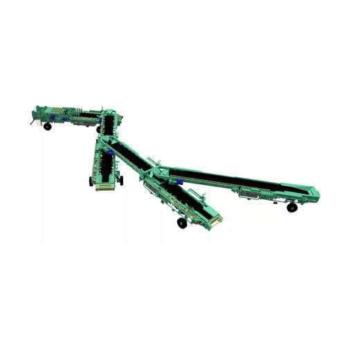 Trasportatore a nastro - Flex Bridge - Prairie Machine - a scarica
