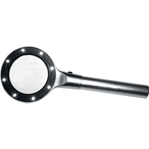 Lente di ingrandimento portatile - 4000901351 - Promat - con lampada a LED / di misura