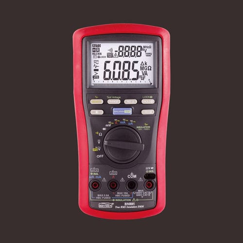 Multimetro con tester d'isolamento - BM885 - BRYMEN - digitale 6000 conteggi / portatile / 1000 V