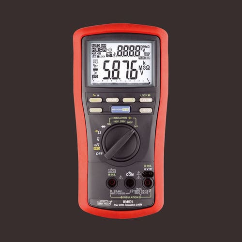 Multimetro con tester d'isolamento - BM876 - BRYMEN - digitale 6000 conteggi / portatile / 1000 V