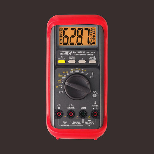 Multimetro digitale 6000 conteggi - BM2807CSE - BRYMEN - portatile / 1000 V / 600 V