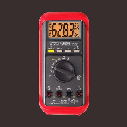 Multimetro digitale 6000 conteggi - BM2803CSE - BRYMEN - portatile / 1000 V / 600 V