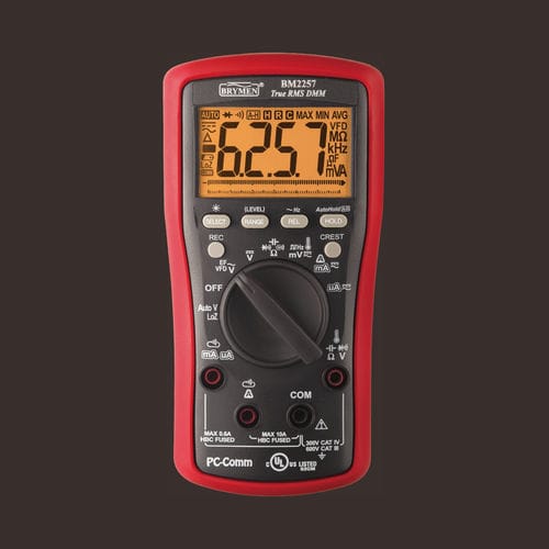 Multimetro digitale 6000 conteggi - BM2257 - BRYMEN - portatile / 600 V / cat III