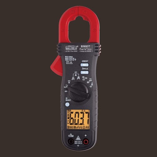 Multimetro a pinza digitale 6000 conteggi - BM037 - BRYMEN - portatile / 300 V / 600 V