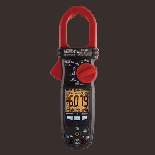 Multimetro a pinza digitale 6000 conteggi - BM079 - BRYMEN - portatile / 600 V / 600 A
