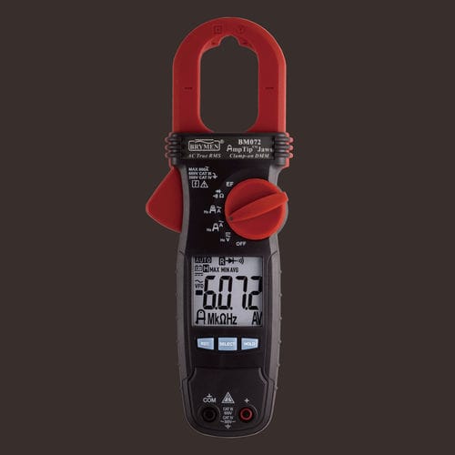 Multimetro a pinza digitale 6000 conteggi - BM072 - BRYMEN - portatile / 600 V / 600 A