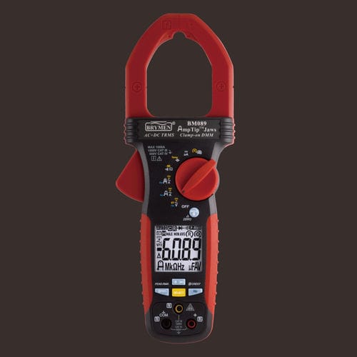 Multimetro a pinza digitale 6000 conteggi - BM089 - BRYMEN - portatile / 1000 V / 600 V
