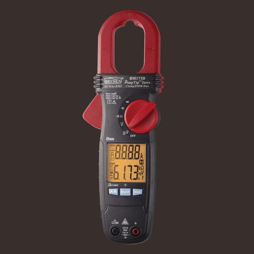 Multimetro a pinza digitale 6000 conteggi - BM173D - BRYMEN - portatile / 600 V / 60 A