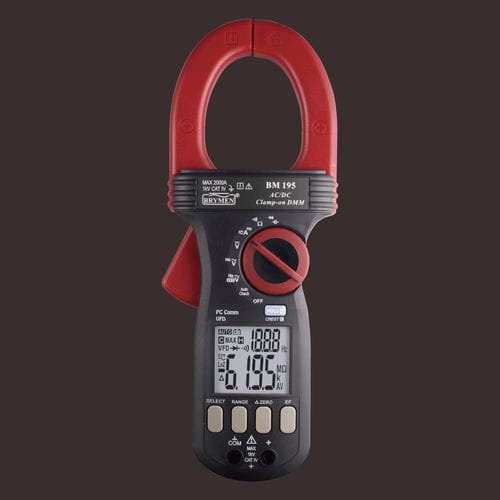 Multimetro a pinza digitale 6000 conteggi - BM195 - BRYMEN - portatile / 1000 V / 2000 A