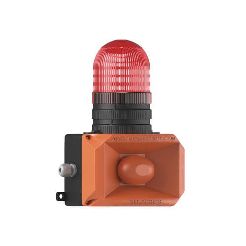 Diffusore di allarme sonoro con luci lampeggianti - MS 232 - MESAN ELEKTRIK MÜM. SAN. A.Ş. - con luce fissa