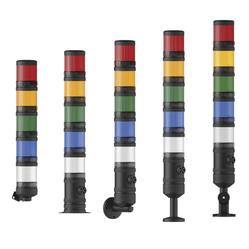 Colonna luminosa a 5 colori - MESAN ELEKTRIK MÜM. SAN. A.Ş. - con buzzer