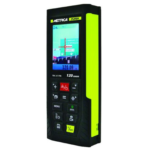 Telemetro laser - 61190 - Metrica - portatile / con misura d'angolo