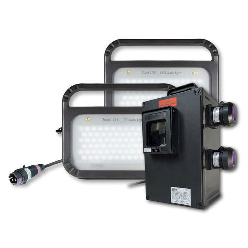 Proiettore LED - Ultra power set - Atexindustries BV - ATEX / portatile / leggero
