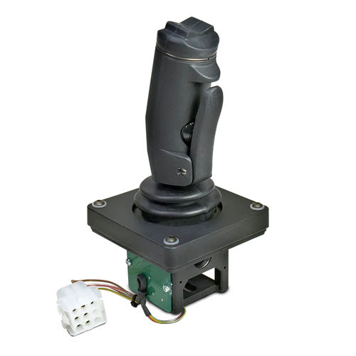 Joystick monoassiale - CS3  - J.R. Merritt Controls - ad effetto Hall / 2 assi / compatto