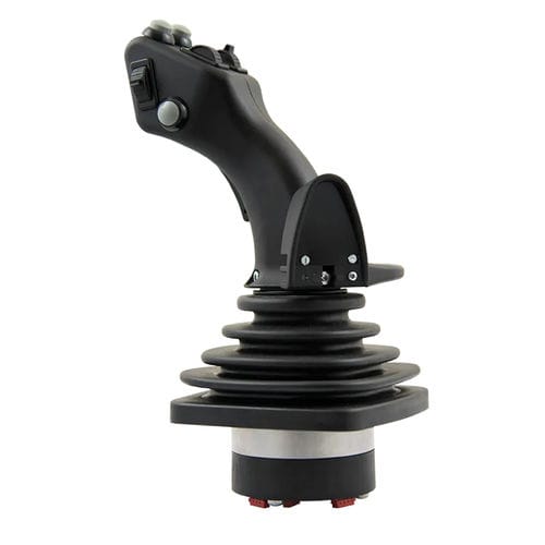 Joystick monoassiale - HS2  - J.R. Merritt Controls - ad effetto Hall / 2 assi / compatto