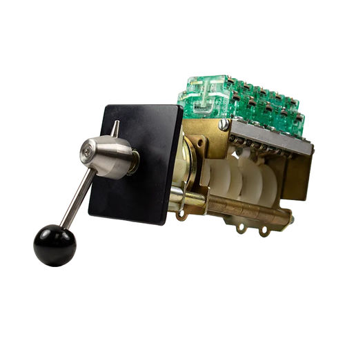 Commutatore rotativo - NSO-1 series - J.R. Merritt Controls - a leva / a molla / 2 poli