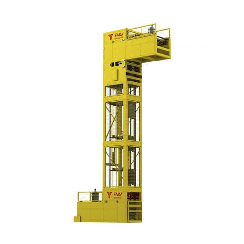 Trasportatore a catena - VCS - Fada Engineering - verticale / in acciaio inossidabile