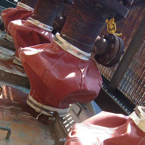 Soffietto rotondo - TecHeat&reg; - Porteret Beaulieu Industrie (PBI) - in tela spalmata / su misura / resistente al calore