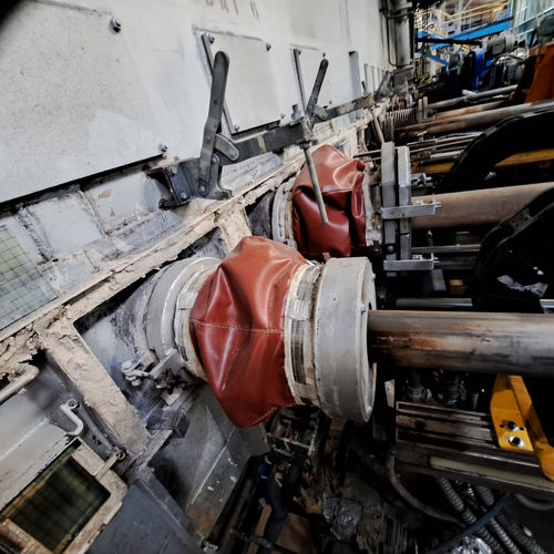Soffietto di protezione piatto - Porteret Beaulieu Industrie (PBI) - rotondo / in tela spalmata / su misura