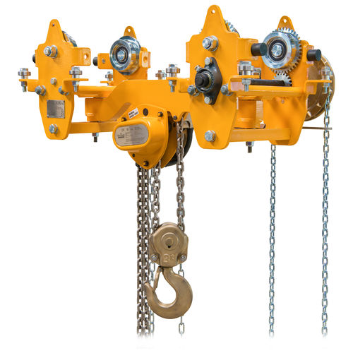 Carrello per paranco manuale - KITO Corporation - articolato / ATEX