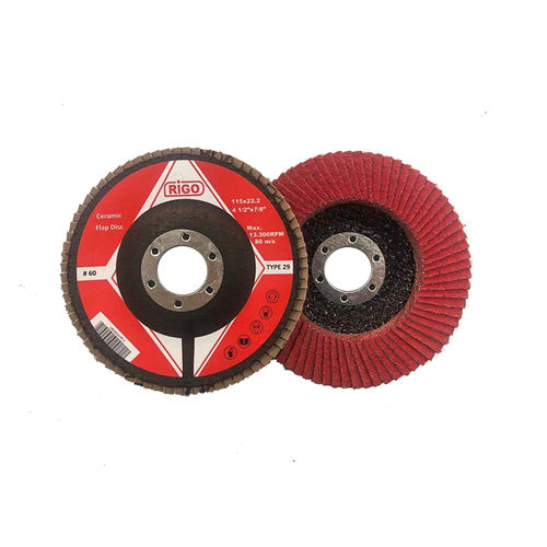 Disco a lamelle per acciaio inossidabile - 10FC series - DanYang Rigo Abrasives Co., Ltd. - di finitura / in ceramica / lucidatrice