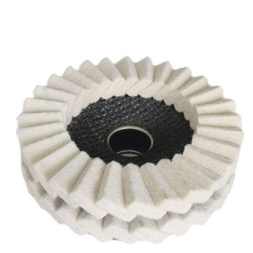 Disco a lamelle lucidatrice - DanYang Rigo Abrasives Co., Ltd. - in feltro