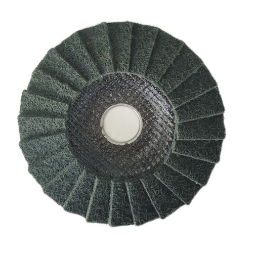 Disco a lamelle in tessuto non tessuto - Fine Non-woven disc - DanYang Rigo Abrasives Co., Ltd. - di finitura / lucidatrice