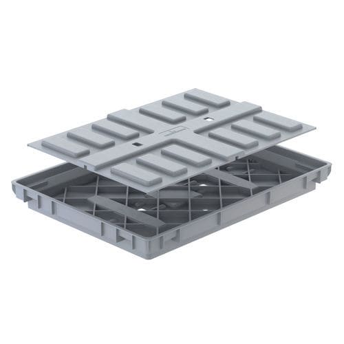 Plateau in polipropilene - BOX4030 series - Robotunits GmbH - di sgocciolamento