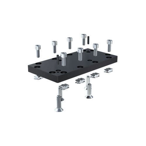 Squadra di fissaggio di bloccaggio - FAS 102 series - Robotunits GmbH - in alluminio / 90°