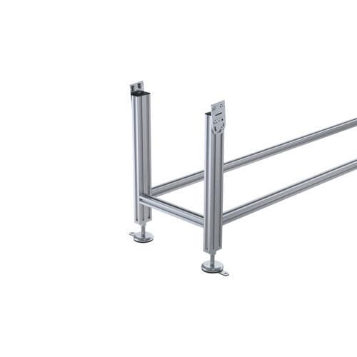 Supporto per nastri trasportatori - R5Z - Robotunits GmbH - in metallo / modulare / a rulli