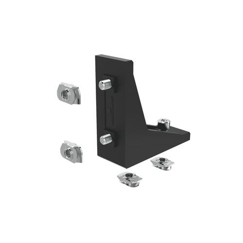 Squadra di fissaggio per assemblaggio di profilati - GUS 100 series - Robotunits GmbH - per profilati in alluminio / in zinco / in acciaio galvanizzato