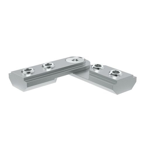 Fissaggio per profilati in alluminio - TIN 4545 - Robotunits GmbH - in acciaio galvanizzato / filettato